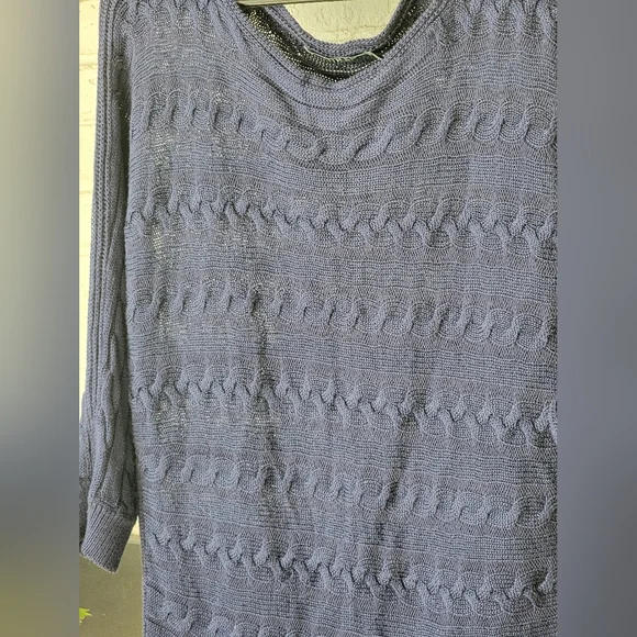 Ralph Lauren Women's Chunky Knit Lightweight Sweater Relaxed Fit Size L - Picture 2 of 8